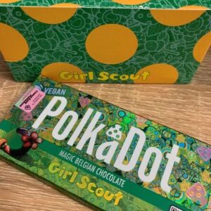 Polkadot Girl Scout Chocolate Bar